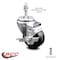 Service Caster 3 Inch Phenolic Wheel Swivel 10mm Threaded Stem Caster with Brake SCC SCC-TS20S314-PHS-TLB-M1015 - alternate 3